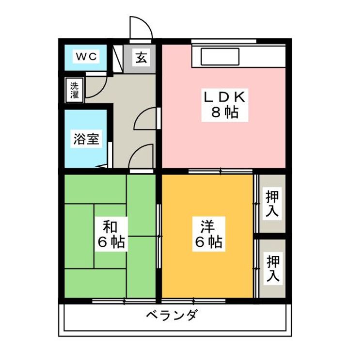 中野アーバンライフの間取り