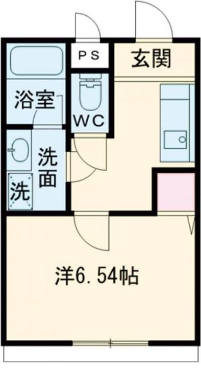 大阪府大阪狭山市茱萸木7(アパート)の賃貸物件の間取り