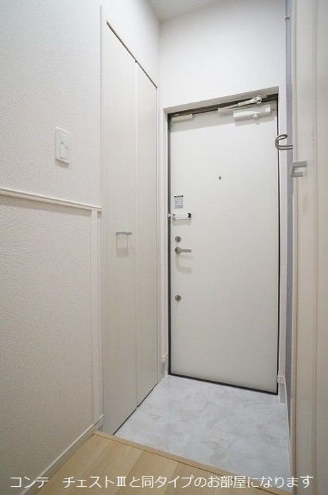 群馬県伊勢崎市今泉町1(アパート)の賃貸物件の玄関