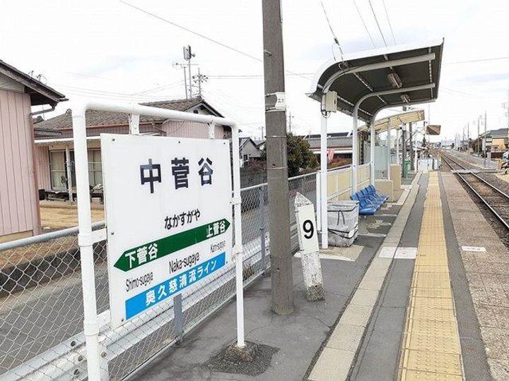 茨城県那珂市菅谷(アパート)の賃貸物件の周辺