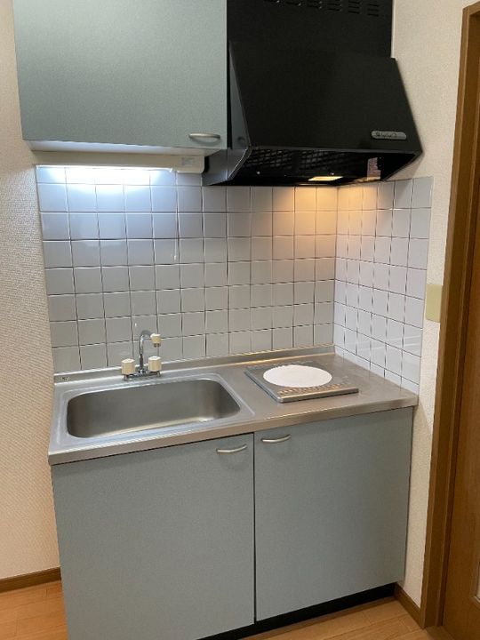 静岡県浜松市中央区中央3(アパート)の賃貸物件のキッチン