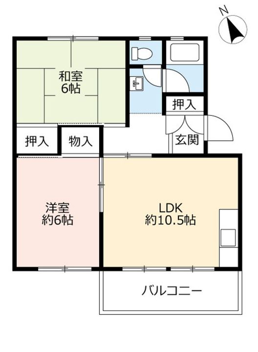 UR藤山台の間取り