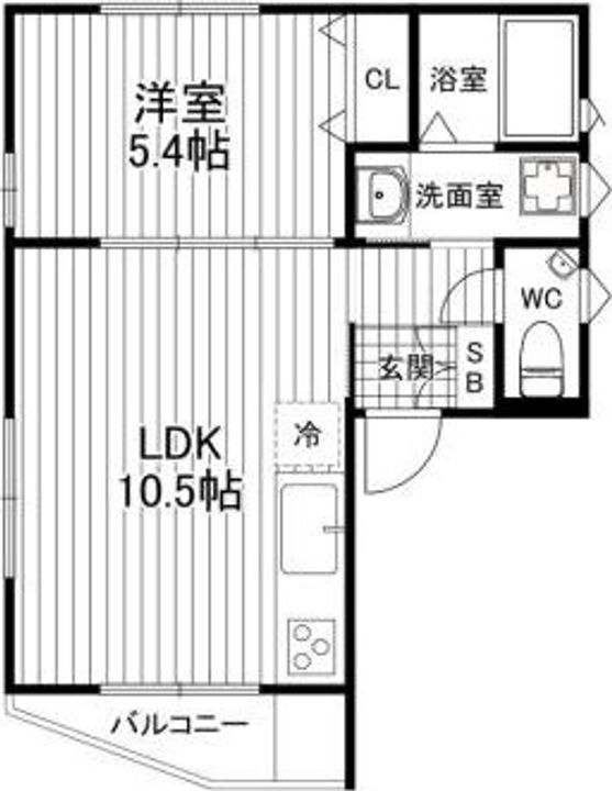 東京都杉並区久我山3(マンション)の賃貸物件の間取り