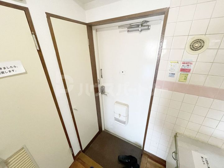 ロックグランデの玄関