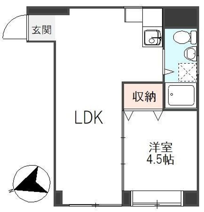 駒形武蔵野マンションの間取り