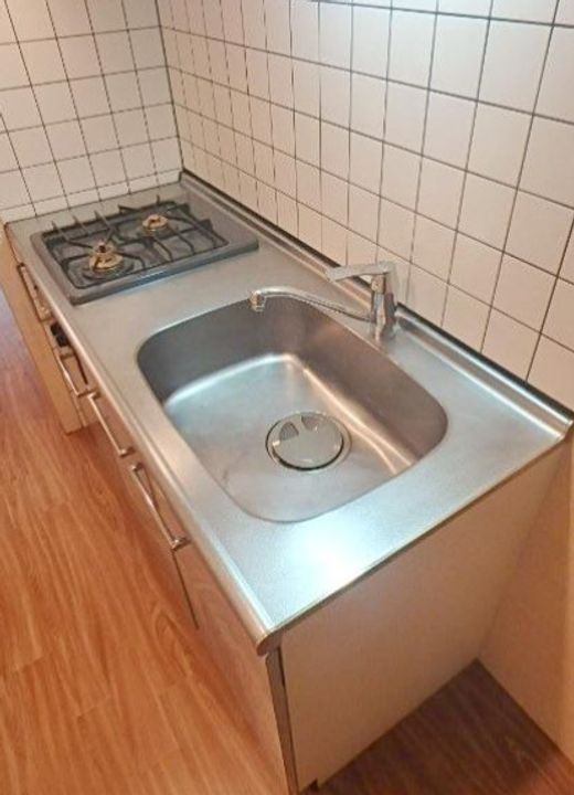 東京都千代田区岩本町3(マンション)の賃貸物件のキッチン