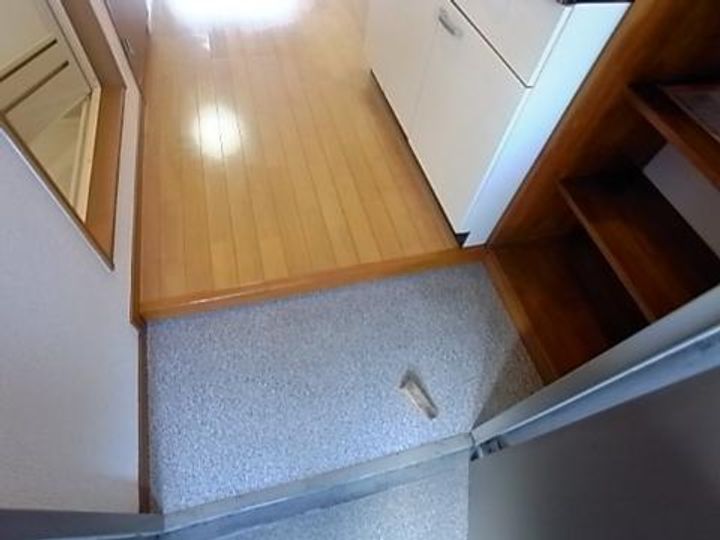 コーポ古市の玄関