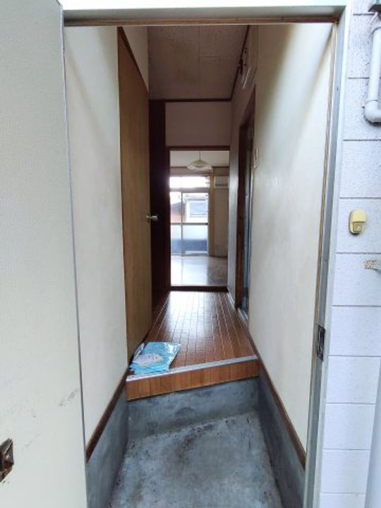 ライズコーポ打馬の玄関