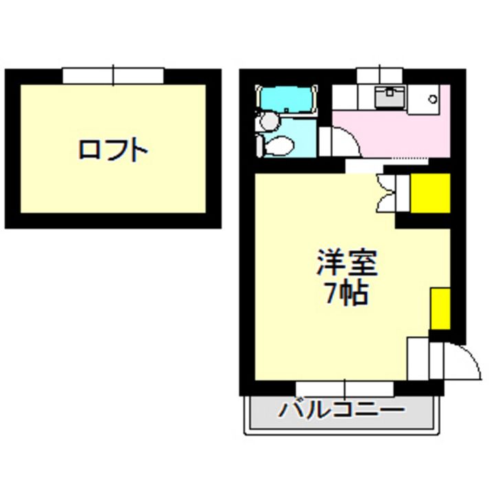 ひいらぎハイツの間取り