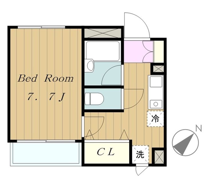 PALAZZO DI SAGAMIHARAの間取り