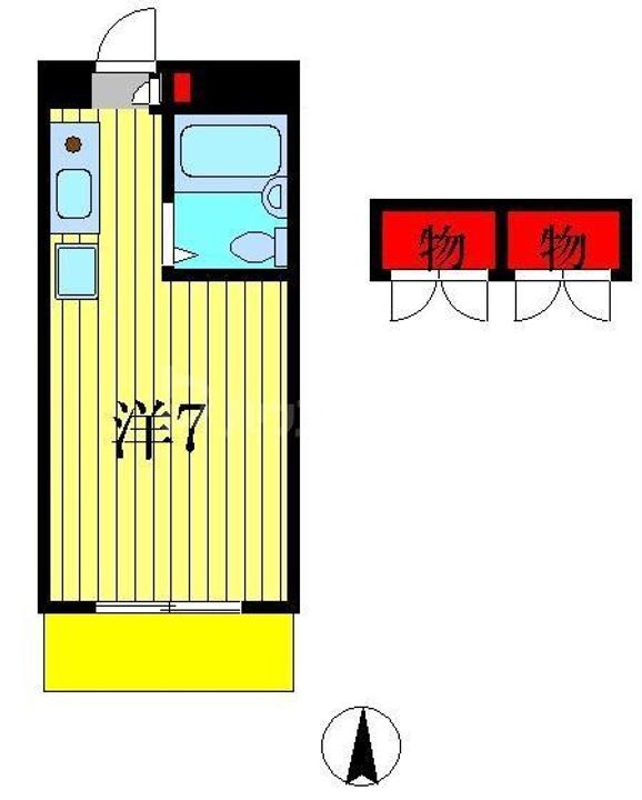 K’s FLAT1の間取り