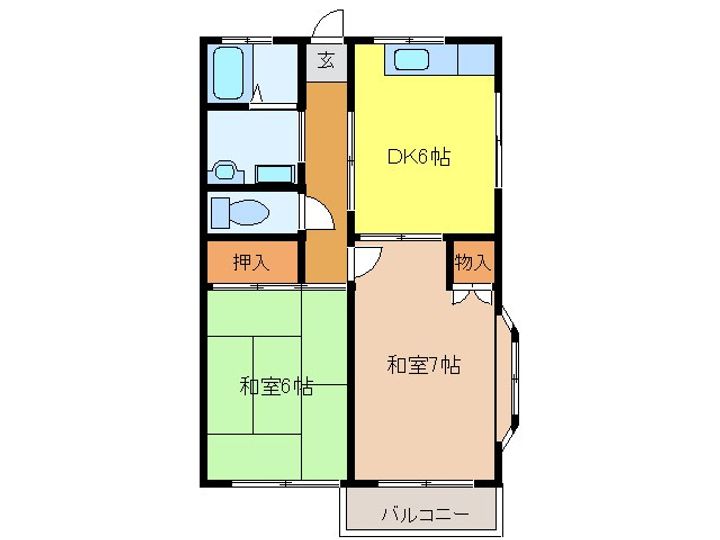サンモール菅井の間取り