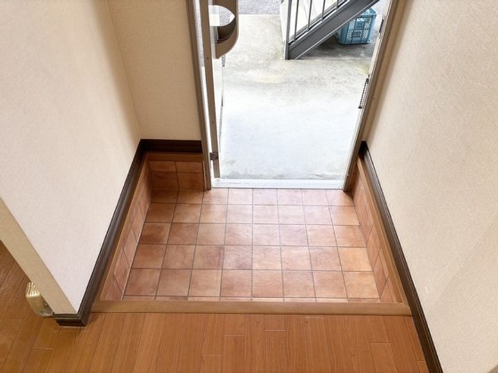 メゾン奥村の玄関
