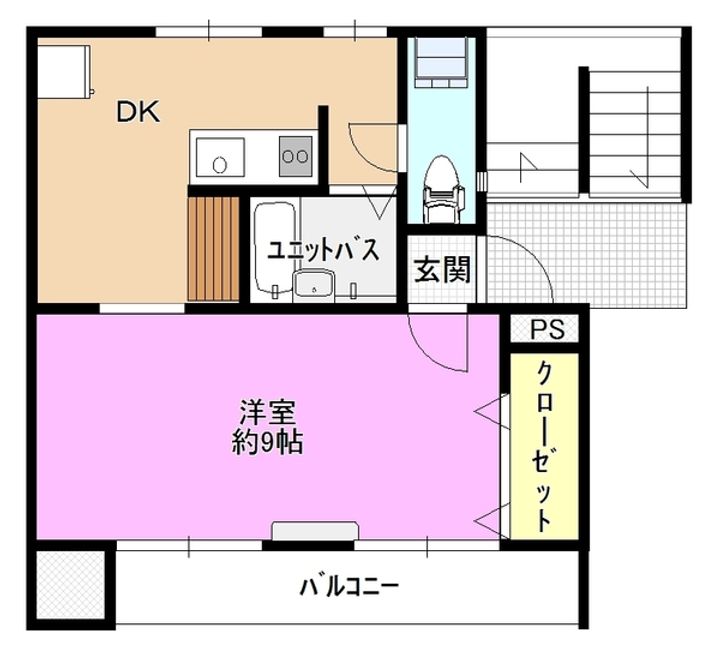 SAISON MK(セゾンエムケー)の間取り