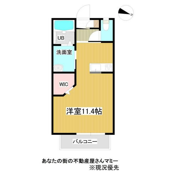 神奈川県鎌倉市台4(アパート)の賃貸物件の間取り