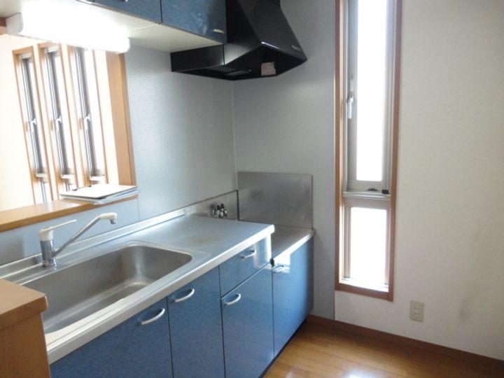 鹿島町グリーンコーポのキッチン