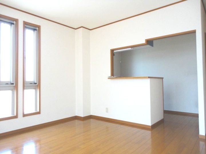 鹿島町グリーンコーポの居間