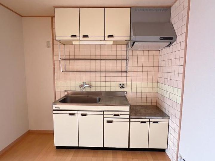 熊本県熊本市南区出仲間1(マンション)の賃貸物件のキッチン