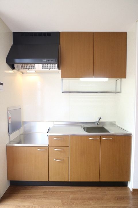 岡山県倉敷市堀南(アパート)の賃貸物件のキッチン