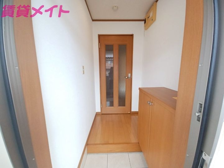エスパシオ桜 B棟の玄関
