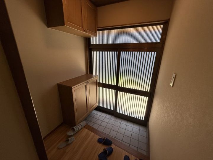 大阪府豊中市庄内幸町1(一戸建)の賃貸物件の玄関