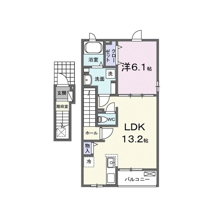 サンペレの間取り