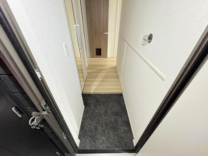 テンピィオプリマの玄関