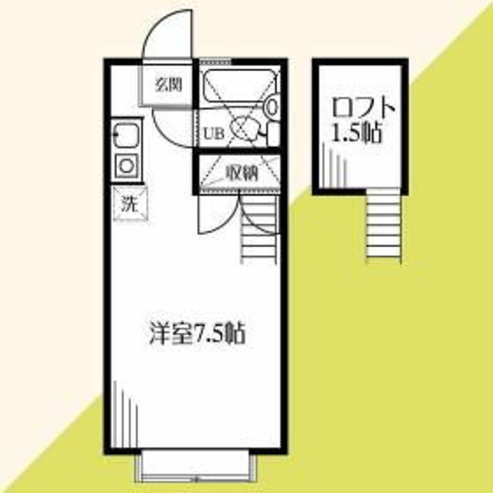 ブルーハイネス清瀬Iの間取り