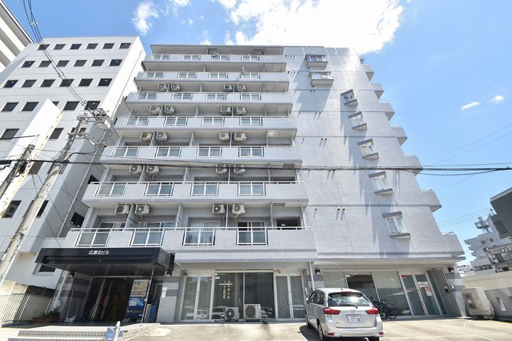広島県広島市中区広瀬北町(マンション)の賃貸物件の外観