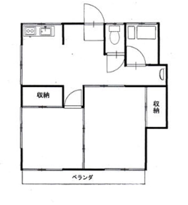 神奈川県川崎市幸区南加瀬5(アパート)の賃貸物件の間取り