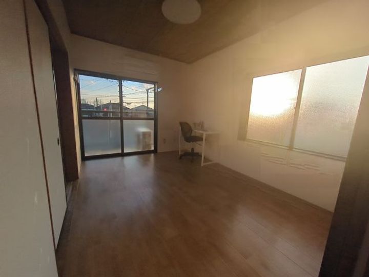 豊保コーポの居間