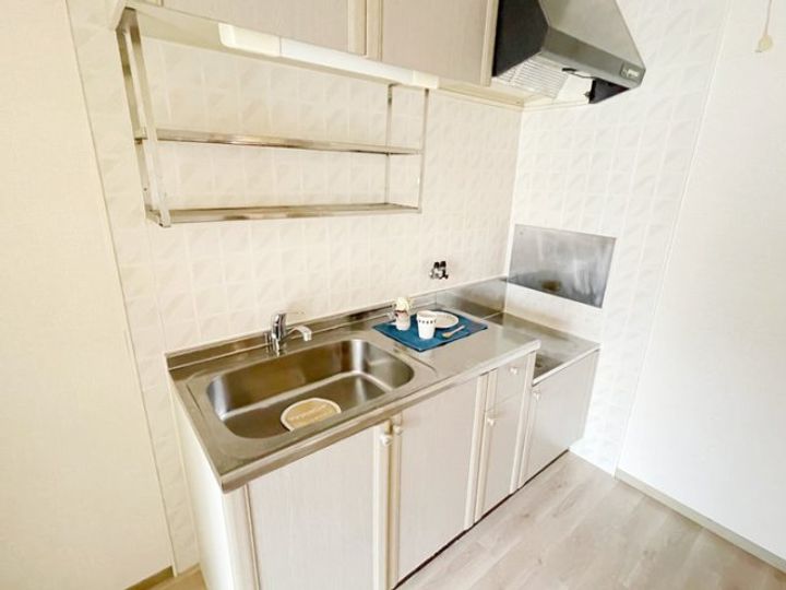 滋賀県大津市穴太2(アパート)の賃貸物件のキッチン