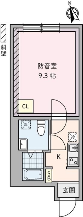 ラシクラス豊玉北の間取り
