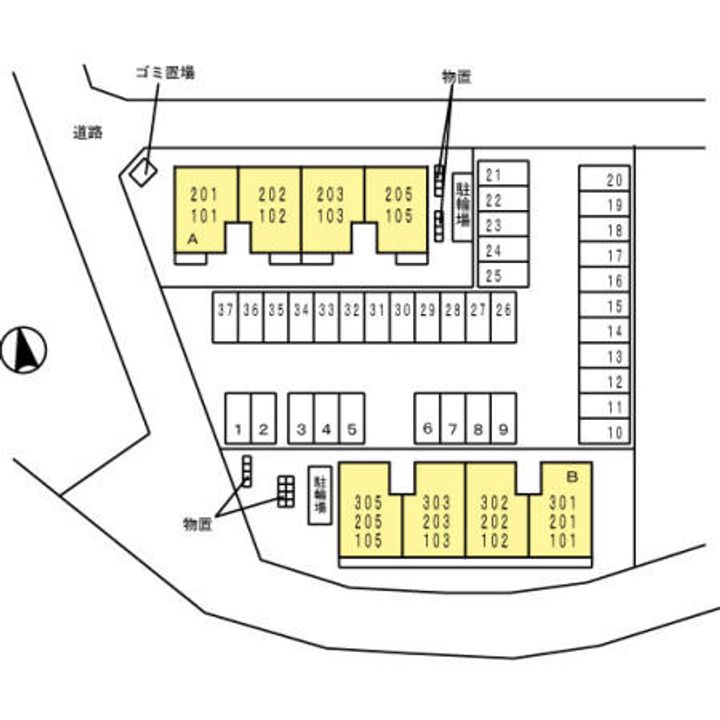 セブンスドエルの地図