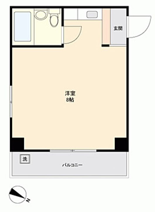 パールマンション錦町の間取り