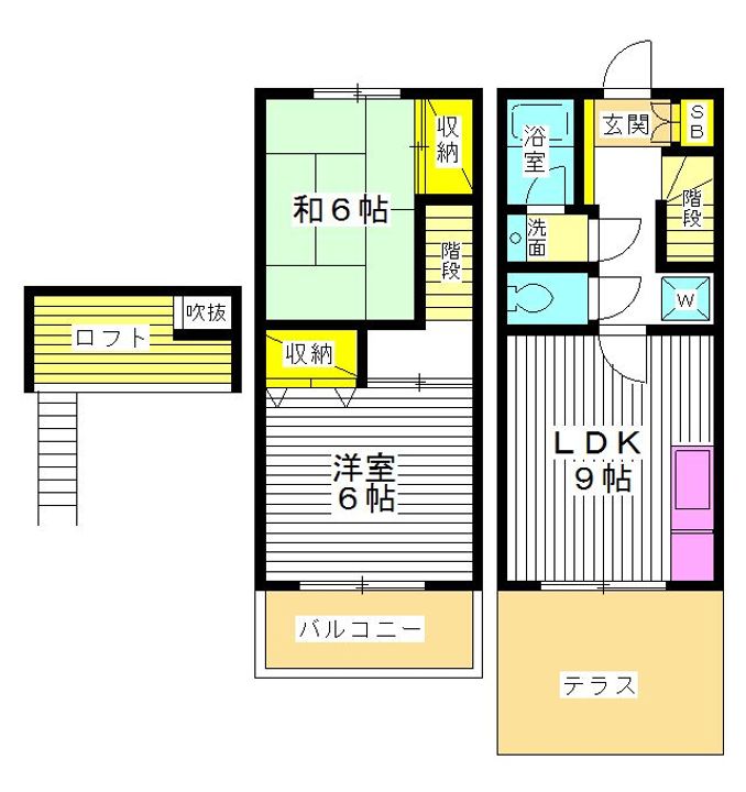 東京都練馬区貫井3(一戸建)の賃貸物件の間取り