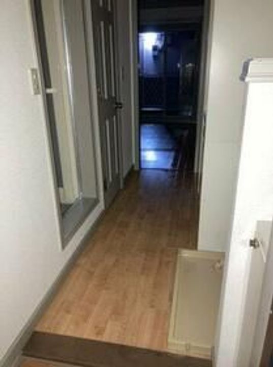 グランソレーユの玄関