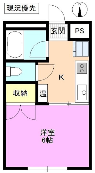 グランジュール北深志の間取り
