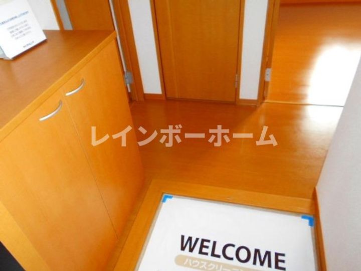 千葉県松戸市吉井町(アパート)の賃貸物件の玄関