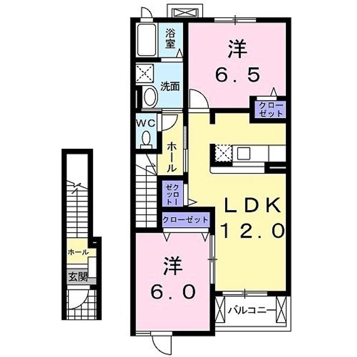 サンライズCの間取り