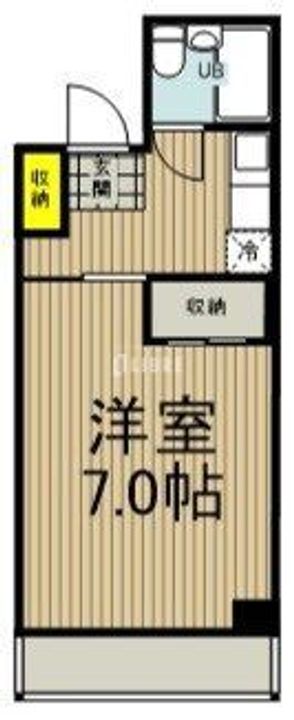 国立シティハイツの間取り