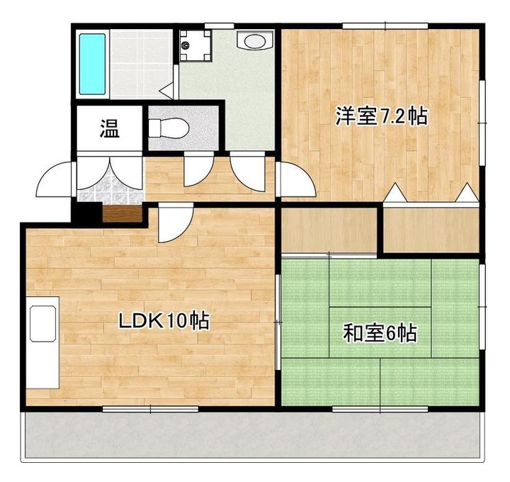 オーセンティック室園EASTの間取り