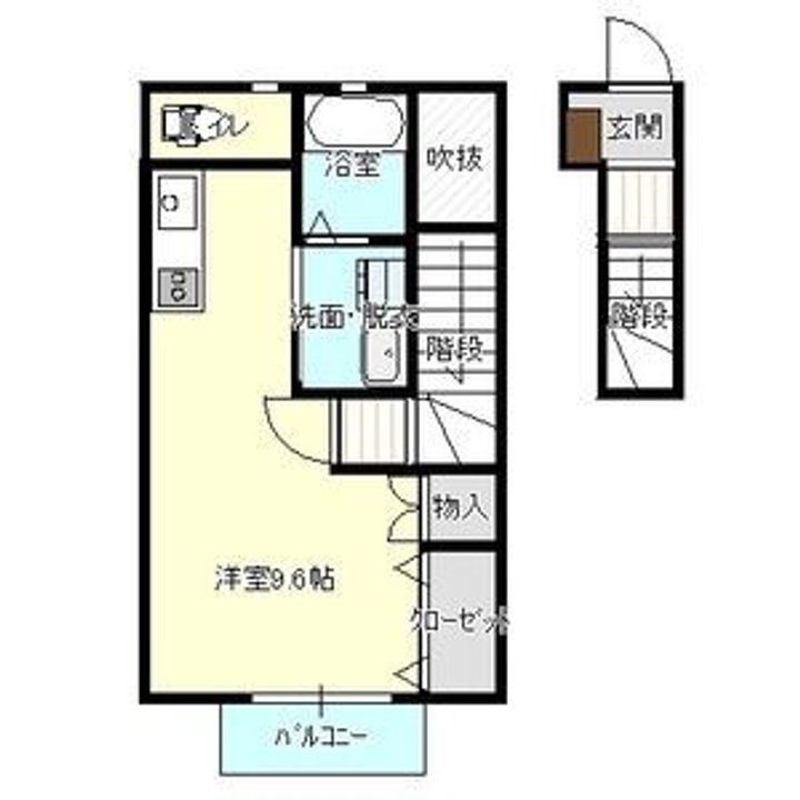 LA VERDE(ラ ヴェルデ)の間取り