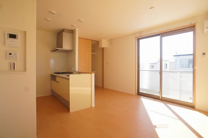 メゾンもりのの居間