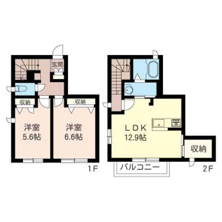 メゾンもりのの間取り