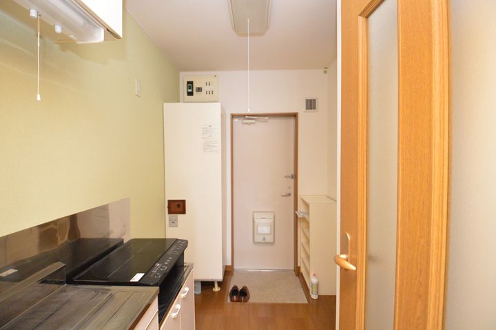 ベレーザ青山Bの玄関