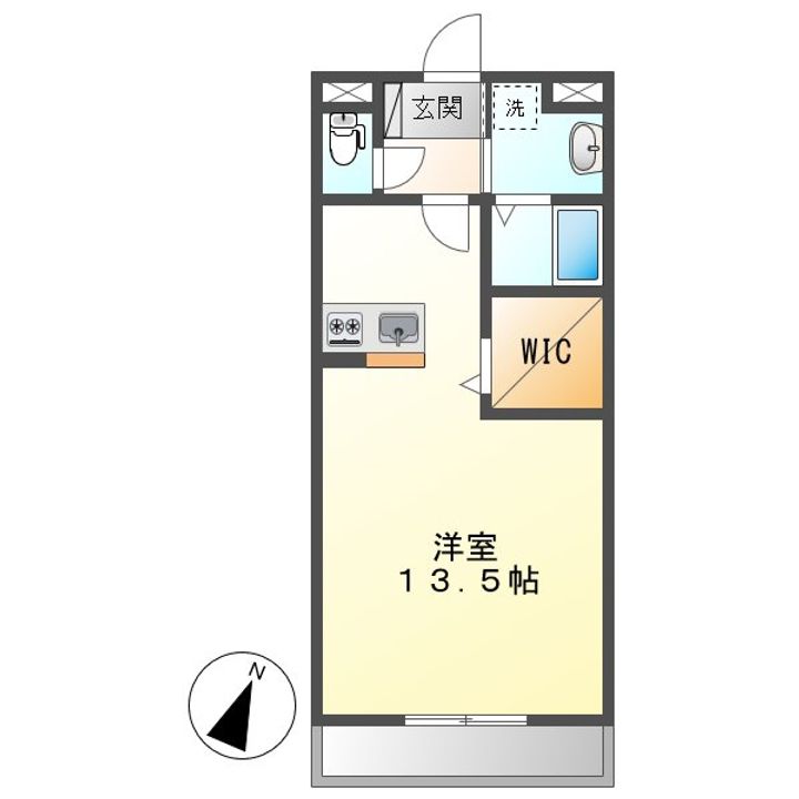 ハピネスオリーブの間取り