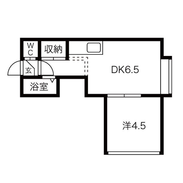 ORIGIN月寒の間取り