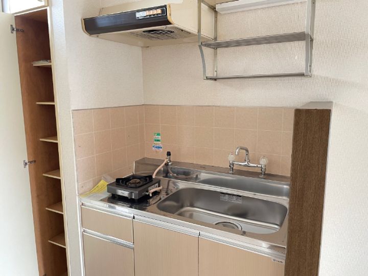 ブルーシャン Bのキッチン