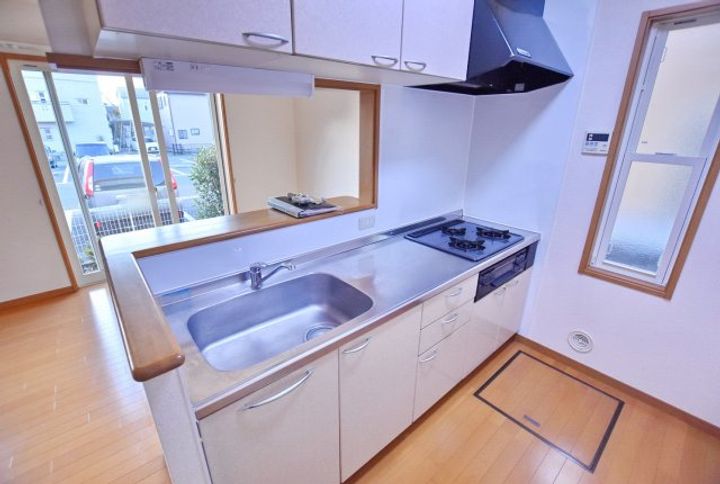 神奈川県厚木市林2(一戸建)の賃貸物件のキッチン